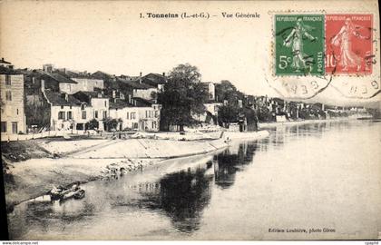 CPA Tonneins Vue Generale