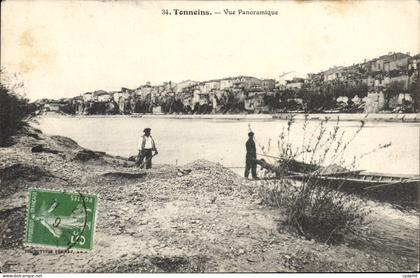 CPA Tonneins Vue Panoramique