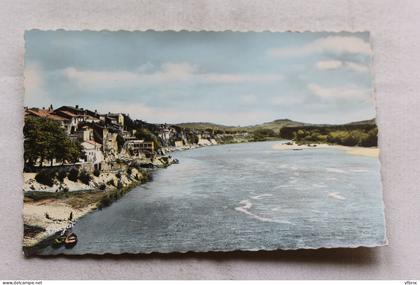 Cpsm, Tonneins, la ville et les rives de la Garonne, Lot et Garonne 47