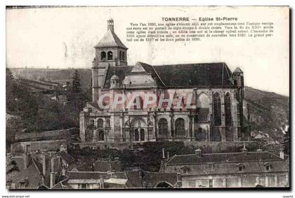 CPA Tonnerre Eglise St Pierre