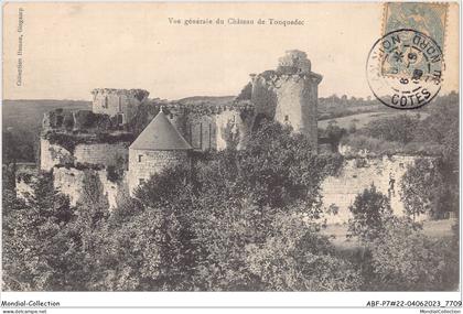 ABFP7-22-0561 - TONQUEDEC - Vue Generale Du Chateau De TONQUEDEC