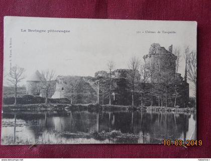 CPA - Tonquédec - Château
