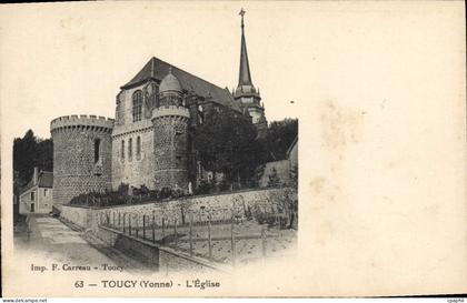 CPA Toucy L'Eglise