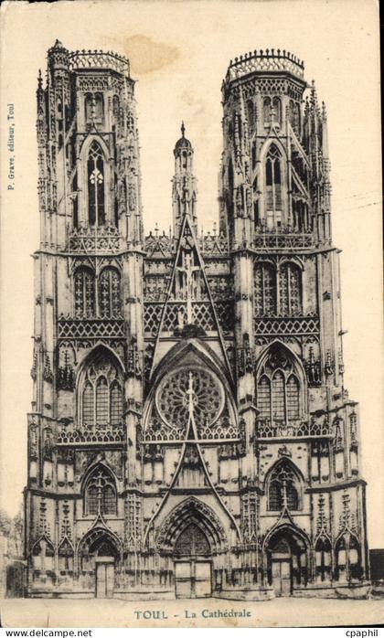 CPA Toul la Cathedrale