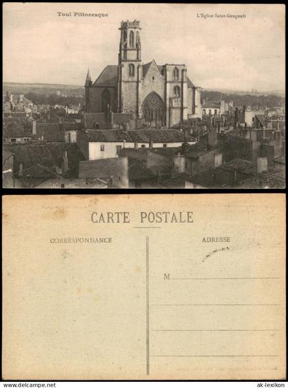 CPA Toul Toul Kirche Saint-Gengoult 1910