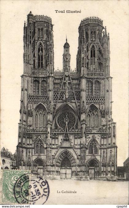 Toul - La Cathedrale - CPA