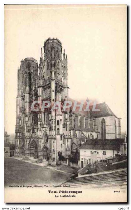 Toul - la cathedrale - CPA