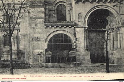 CPA Toulouse Basilique St Sernin Tombeau des Contes de Toulouse