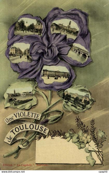 CPA Toulouse Un voilette