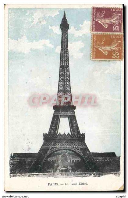 CPA Paris La Tour Eiffel