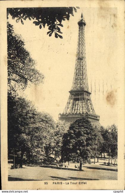 CPA Paris La Tour Eiffel