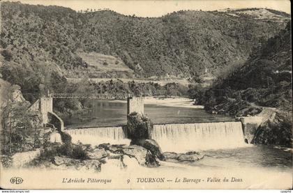 CPA L'Ardeche Pittoresque Tournon le Barrage Vallee du Doux