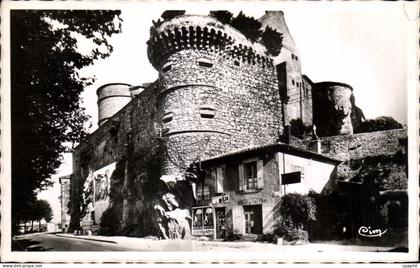 CPA Tournon (Ardeche) Le Chateau et le Monument aux Morts