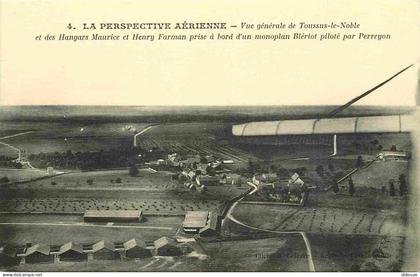 Carte Postale - Reproduction CPA - 78 Toussus le Noble - Vue Générale de Toussus le Noble et des Hangars Maurice et Henr