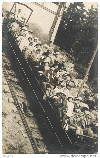 CARTE PHOTO  FUNICULAIRE