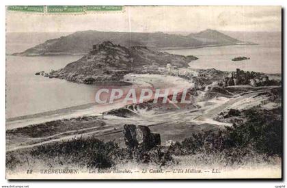 CPA Trebeurden Les Roches Blanches Le Castel L lle Millian