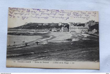 Trébeurden, grève de Trozoul, l'hôtel de la plage, Cotes d'Armor 22