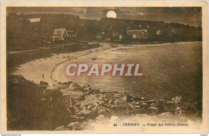 CPA Treboul Plage des Sables Blancs
