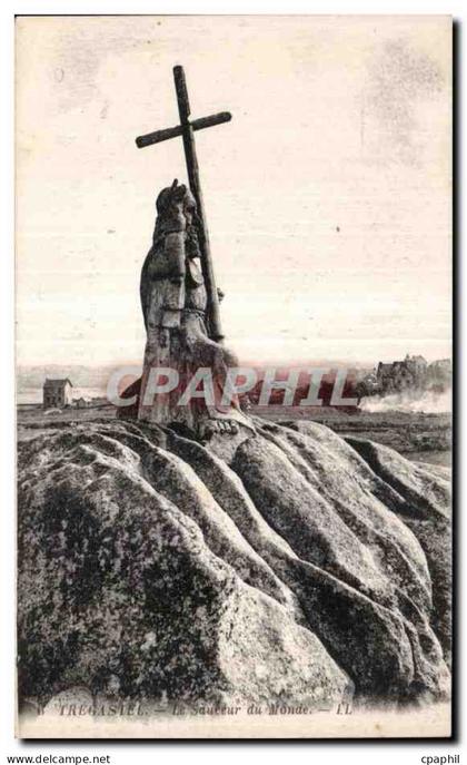CPA Tregastel Le Sauveur du Monde