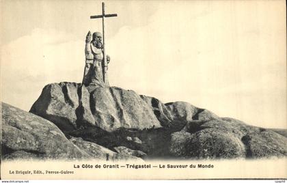 CPA Tregastel Le Sauveur du Monde