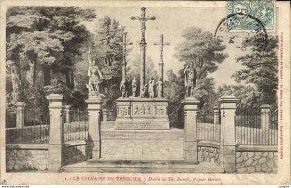 CPA La calvaire de Treguier