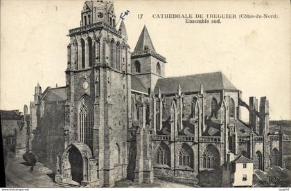 CPA Treguier Cathedrale