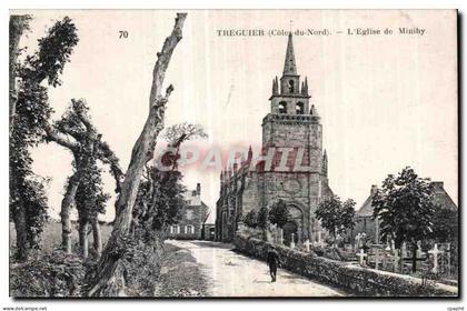 CPA Treguier L Eglise de Minihy