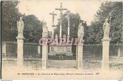 CPA Treguier Le Calvaire de Reparation