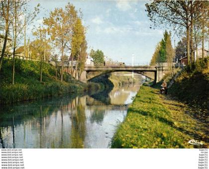 Tremblay en France - le canal de l'Ourq