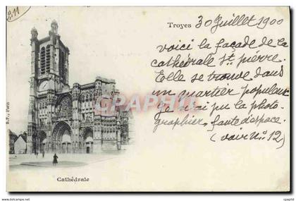CPA Troyes Cathedrale