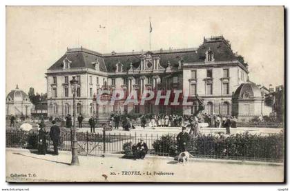 Troyes CPA La Prefecture