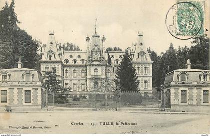 CPA Correze Tulle La Prefecture