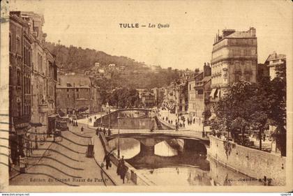 Tulle - Les Quais - CPA