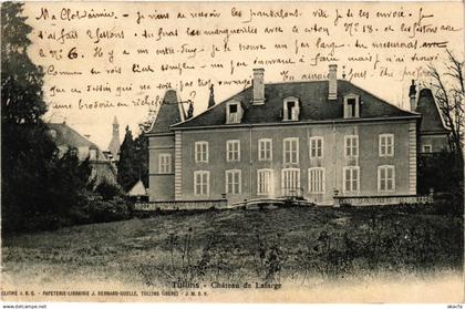 CPA Tullins - Chateau de Lafarge FRANCE (961771)