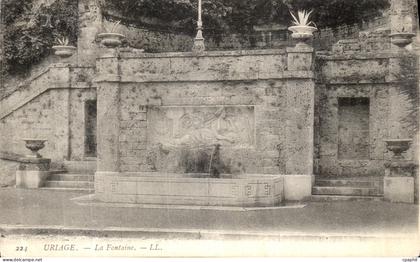 CPA Uriage La Fontaine