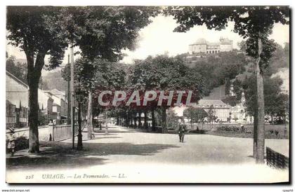 CPA Uriage Les Promenades