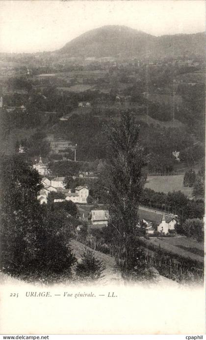CPA Uriage Vue generale
