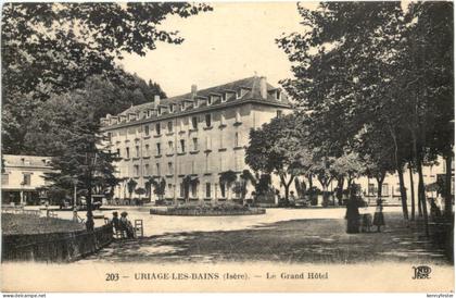 Uriage les Bains - Le Grand hotel