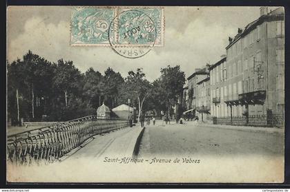CPA Saint-Affrique, avenue de Vabres