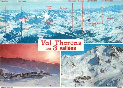 Carte Postale - 73 - Val Thorens - Les 3 Vallées - Multivues - CPM - Voir Scans Recto-Verso - Poscard - Carta Postal -