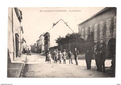 81 TARN - VALENCE D'ALBIGEOIS La Grand Rue