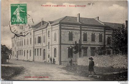 26 VALENCE D'ALBIGEOIS - le groupe scolaire.