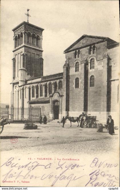 CPA Valence La Cathedrale