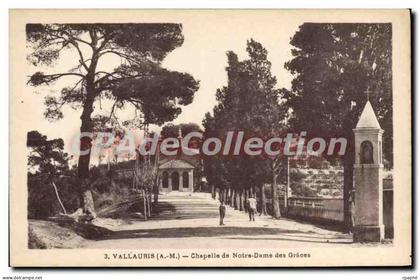 CPA Vallauris chapollo de Notre Dame des graces
