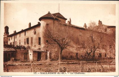 CPA VALLAURIS château