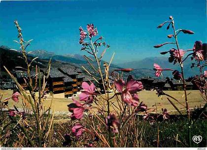 73 - Valmorel - Fleurs et soleil dans la station - CPM - Voir Scans Recto-Verso