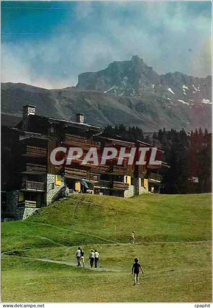 CPM Valmorel (Savoie) Alt 1350 2600 m Planchamp et La pointe du Grand Nielard (2544 m)