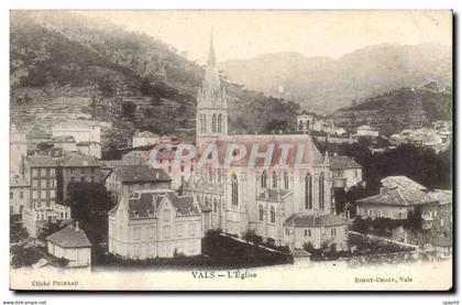 CPA Vals L'Eglise