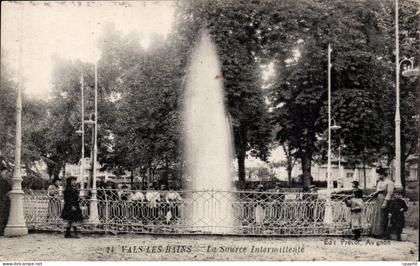 Vals les Bains - La Source Intermittente - CPA