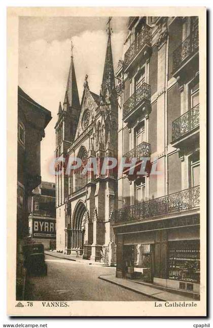 CPA Vannes La Cathedrale